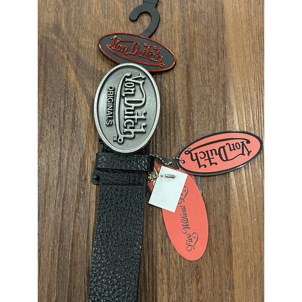 New Von Dutch Originals Men's  Black Belt Size 36